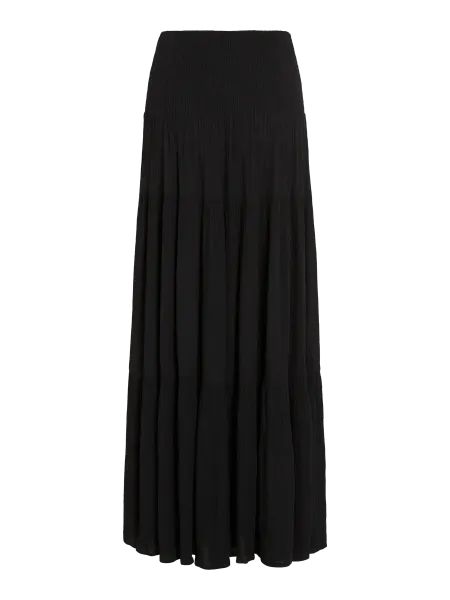 Hovedbilde VINOVI MESA SMOCK MAXI SKIRT BLACK