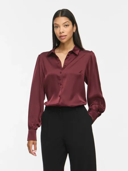 Hovedbilde VIENNA RAVENNA L/S BALLOON SHIRT PORT ROYAL