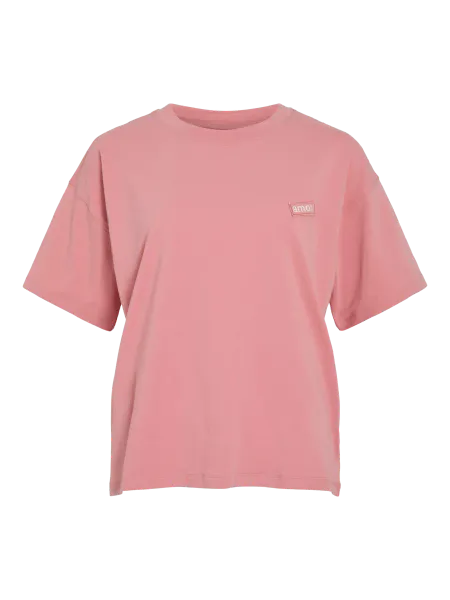 Hovedbilde VINORANI PATCH O-NECK S/S T-SHIRT MAUVEGLOW