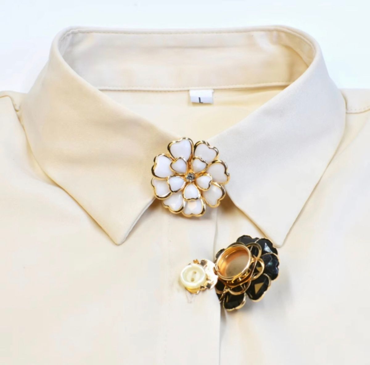  BUTTON COVERS 4PK WHITE