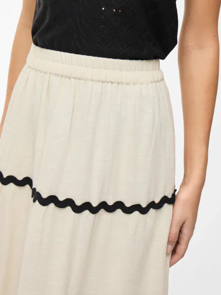 Hovedbilde VIMANDA WAVY HW MAXI SKIRT/1