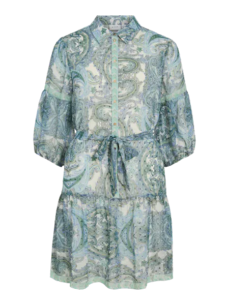 Hovedbilde VIPRAYA PRINTED SHORT DRESS/LN/1 NANTUCKET BLUE
