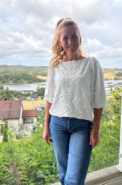 Hovedbilde VIDEVERA BOATNECK 3/4 TOP/R CLOUD DANCER
