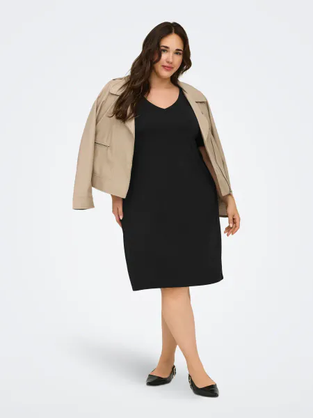 Hovedbilde CARCORAL S/S V-NECK ABK DRESS 