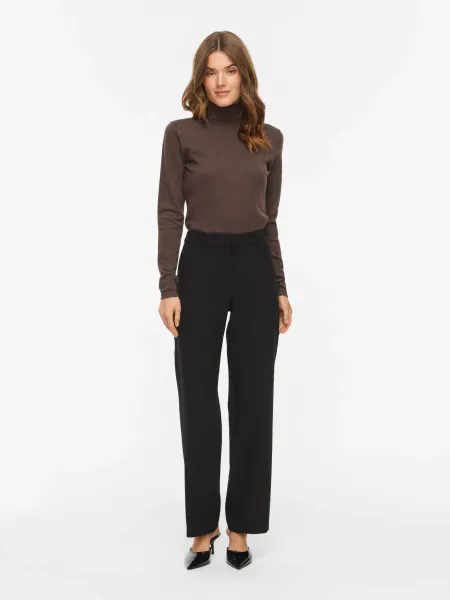 Hovedbilde VIEMMI RW STRAIGHT PANT BLACK BEAUTY