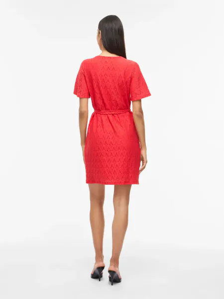 Hovedbilde VIAMALINA O-NECK S/S DRESS/VOL/PB