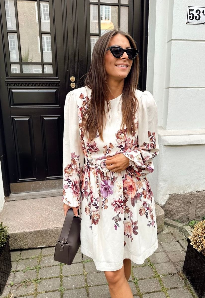 VISOFILA IBI L/S SHORT DRESS/DC/LN/1