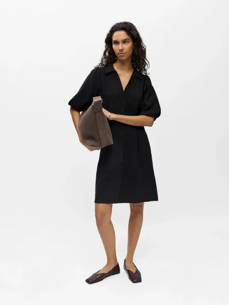 Hovedbilde OBJFIA 2/4 RE SHORT SHIRT DRESS 