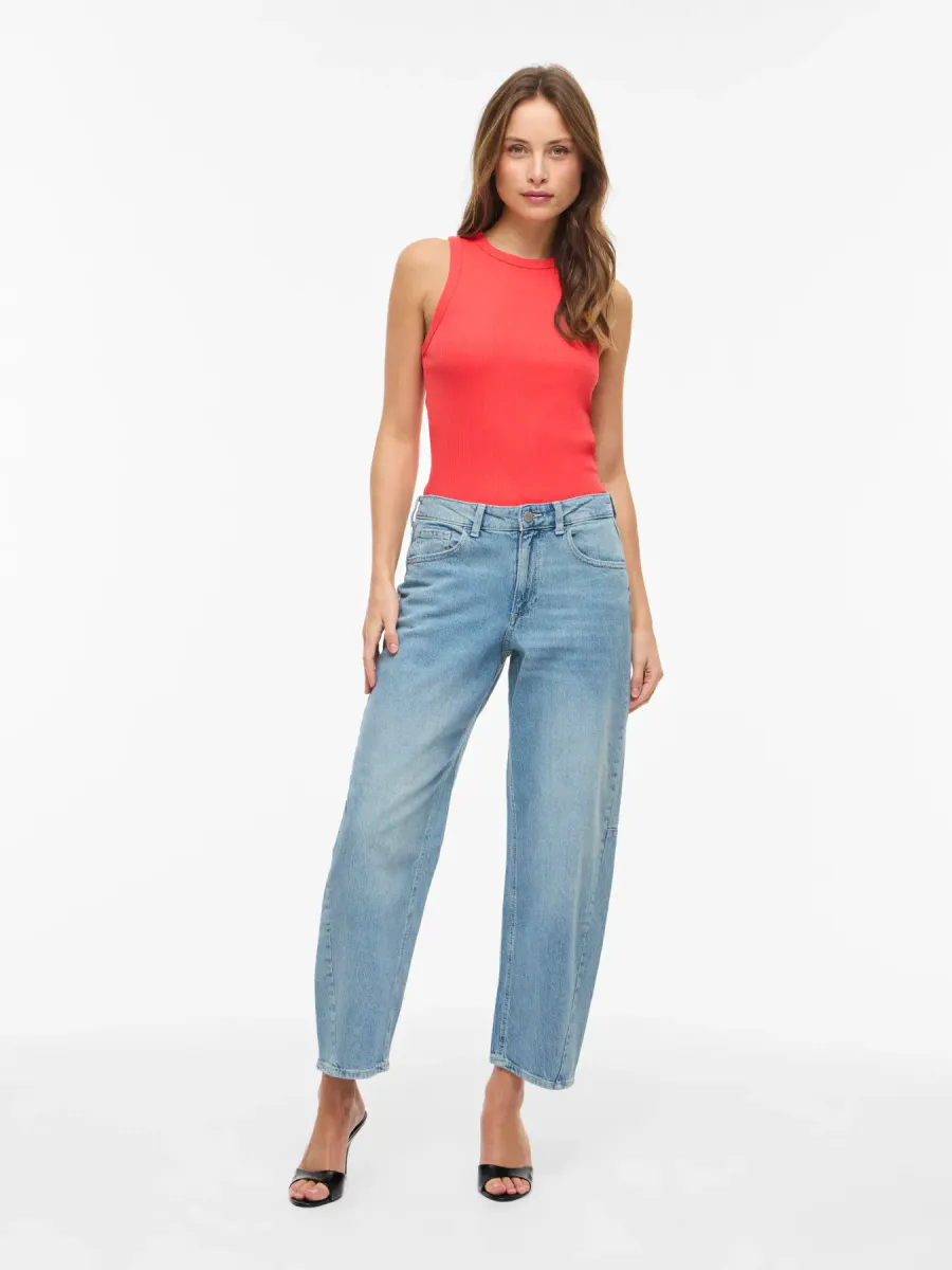 VISOLA S/L TANK TOP HIBISCUS