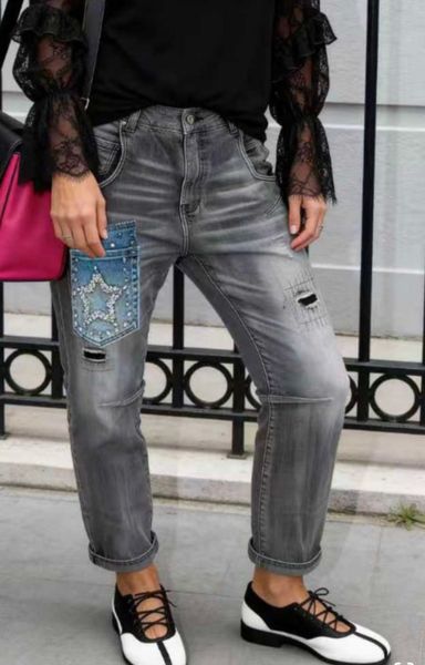 Hovedbilde STAR POCKET JEANS GREY
