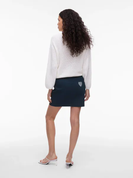 Hovedbilde VICHIA HW MINI HEART SKIRT /LS NAVY BLAZER
