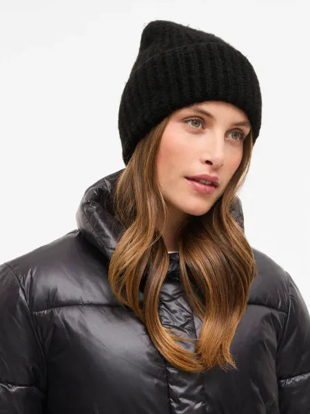 Hovedbilde VINARA KNIT BEANIE/EF BLACK