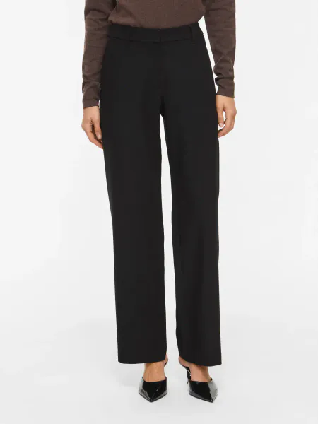 Hovedbilde VIEMMI RW STRAIGHT PANT BLACK BEAUTY